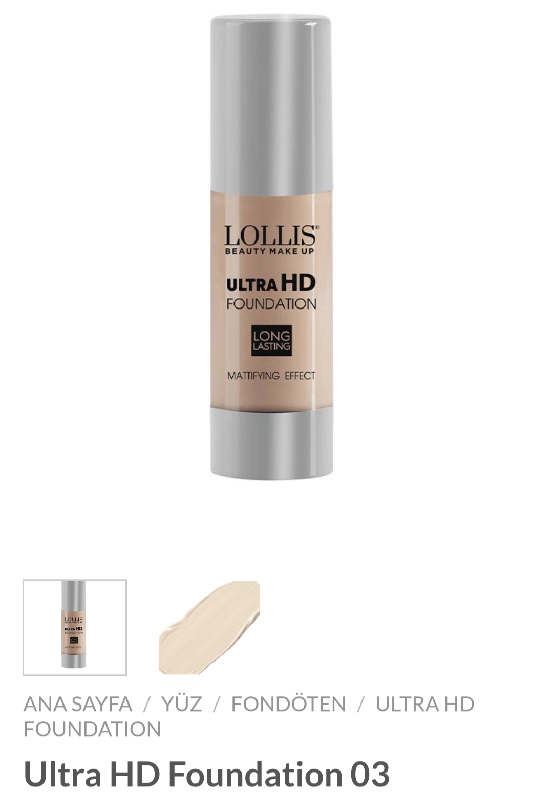 foundation ultra HD LOLIIS